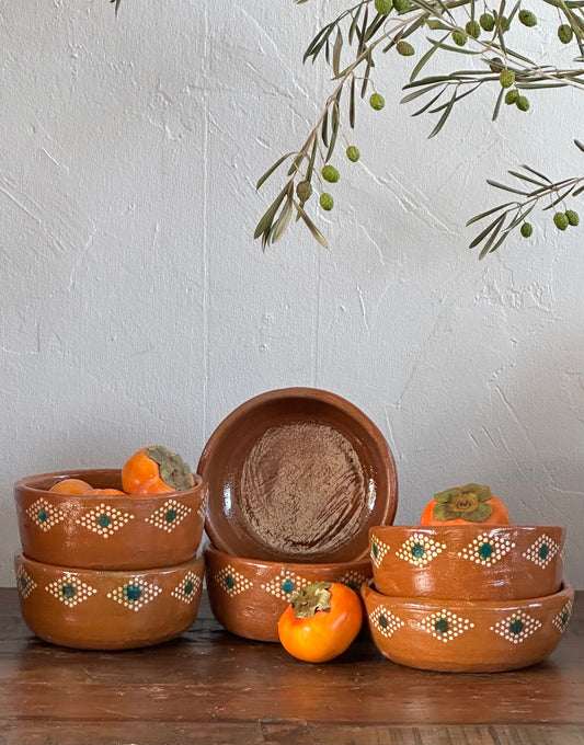 Painted Terracotta Bowls