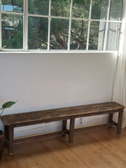 Reclaimed Wood Bench