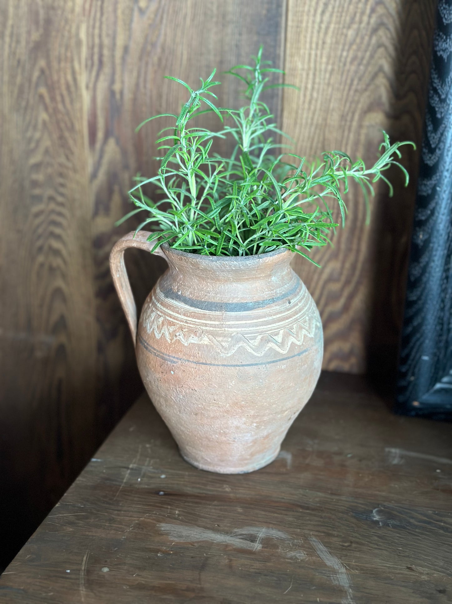 Small Vintage Romanian Water Jug