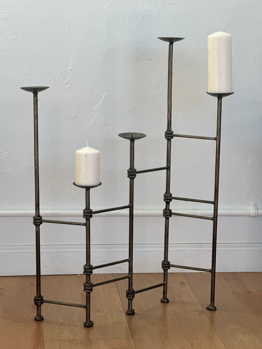 Expandable Metal Folding Candle Holder