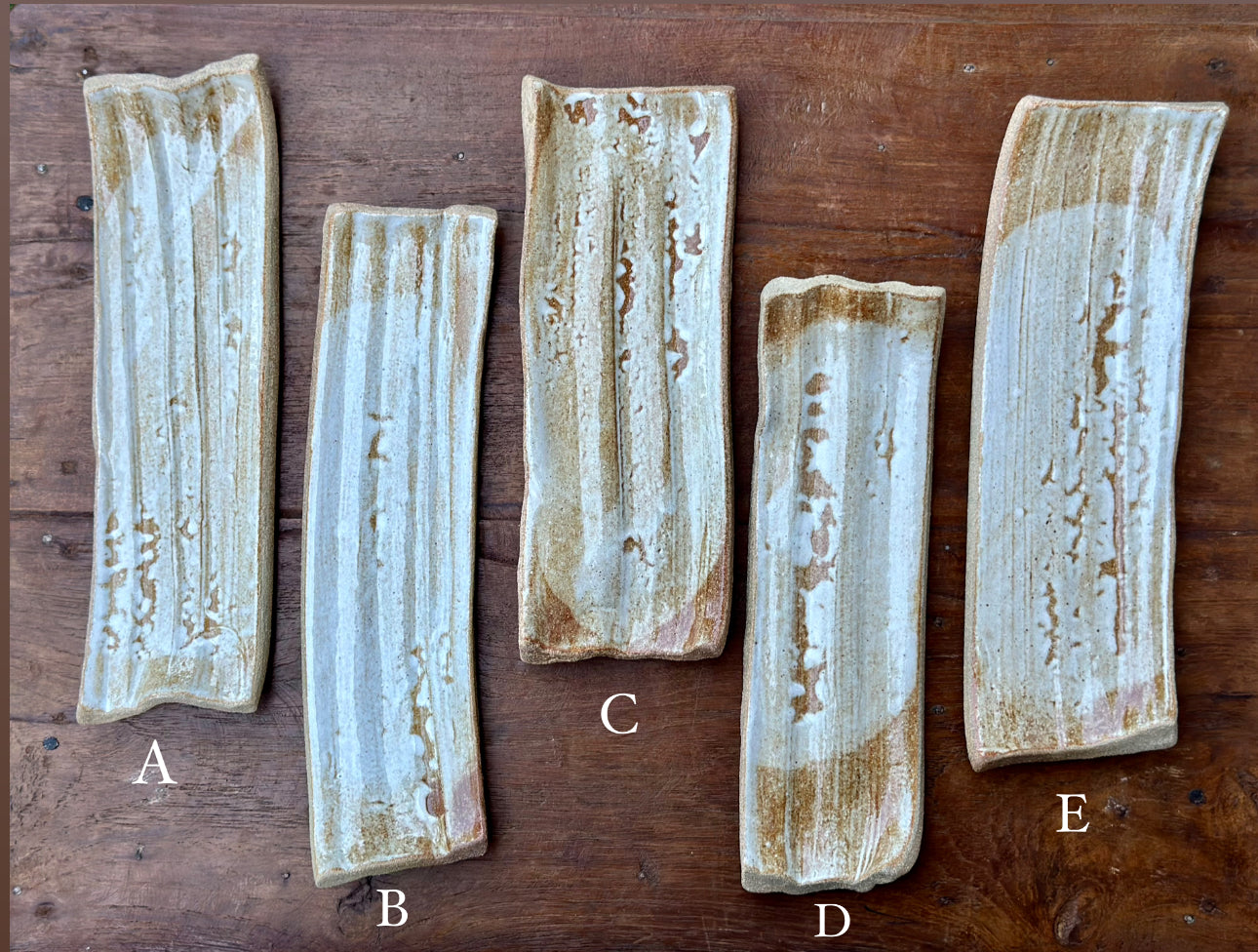 Ceramic Grooved Tray